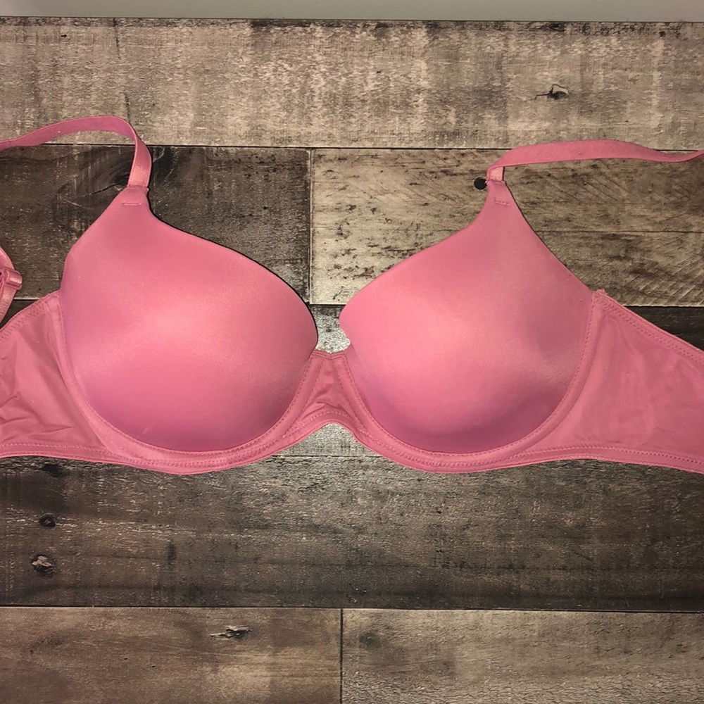 PINK lightly lined bra